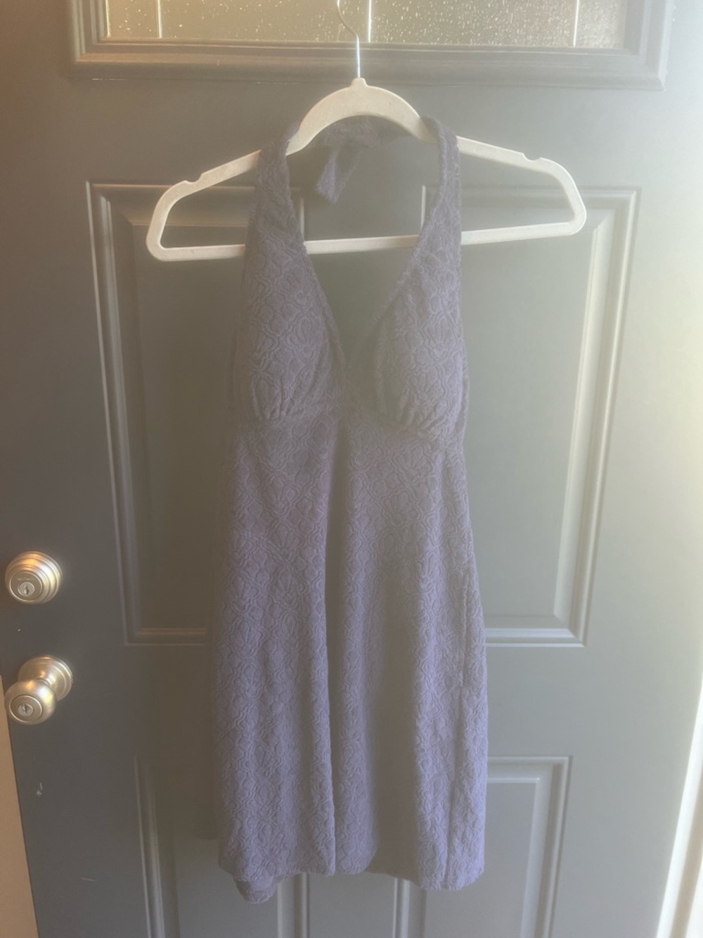 Tommy Bahama Navy Halter Terry Cloth Sundress - Sample Piece - Rare Find